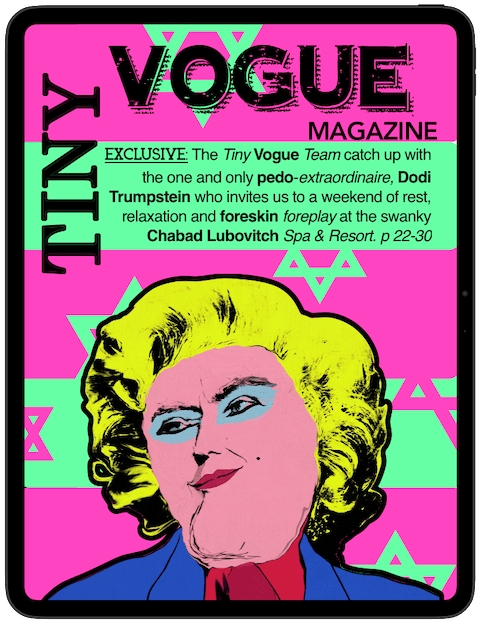 Tiny Vogue Magazine on iPad